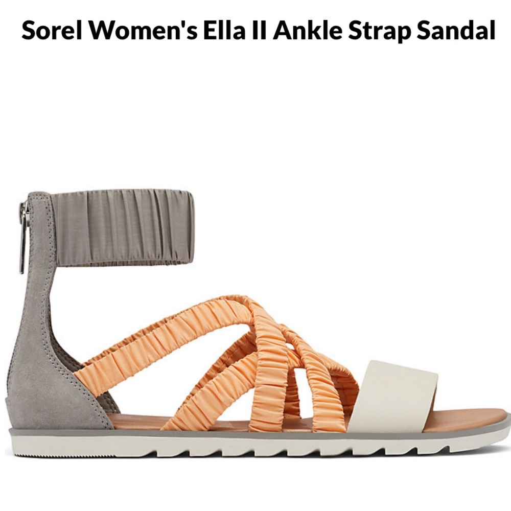 Sorel Ella II Ankle Strap Sandals